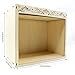 ETKVR Book Nook Kit Simple Booknook Bookend Miniature Dollhouse House Kit for Beginner DIY 3D Puzzle Model with LED Light and Dust Cover - Image 4