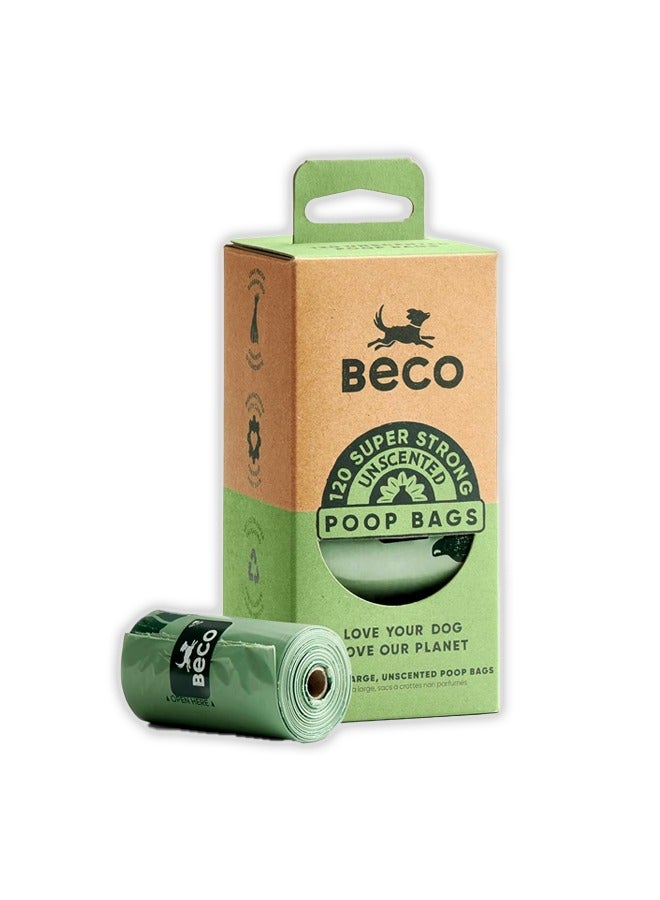 بيكو أكياس فضلات كبيرة جدًا بدون رائحة - 120 كيسًا - Image 1