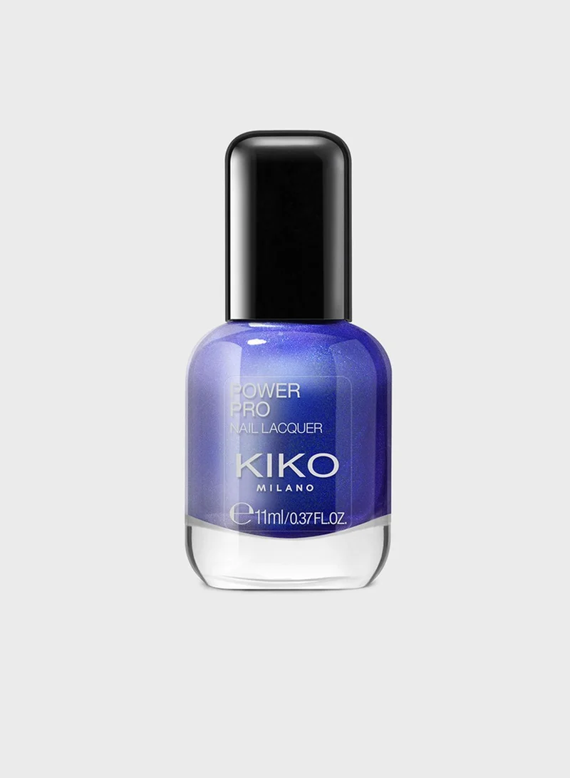 KIKO MILANO Power Pro Nail Lacquer - 234 Metallic Blue Navy