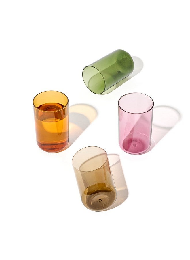 TOSSWARE RESERVE 10oz Tumbler - Color Series SET OF 4, Premium Quality, Tritan Dishwasher Safe & Heat Resistant Unbreakable Party Cups - Image 1