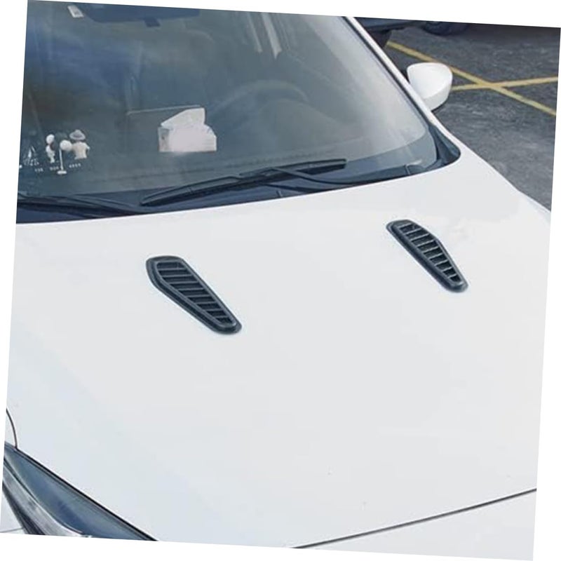 Diverse purchase plan MAGICLULU 2pcs Carbon Fiber Style Car Hood Vents Decorative Air Intake Scoop for Engine Cover Modification Compatible Universal Cars Enhances Air Flow and Exterior Aesthetics Multiple sizes Varied size selections Local trackable shipment Upgraded simple practical design All-item matching trendy build Leakproof sealed Transit & use compatible Hardened processed substance Flexible purchase choices Regulated warehouse storage Nationwide courier network Integrated local logistics Flexible usage build Natural tone color options Integrated warehouse solution Local supply chain stock Month-round consistent deliver Single & bulk storage compatible Fine detail Stackable design All preference matching build Multi-budget available picks Continuous warehouse supply Various color options - Image 5