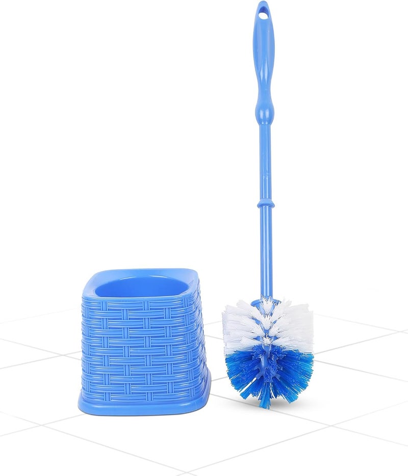 Gala Toilex Toilet Brush With Square Container(Multicolor,Pack of 1) - Image 1
