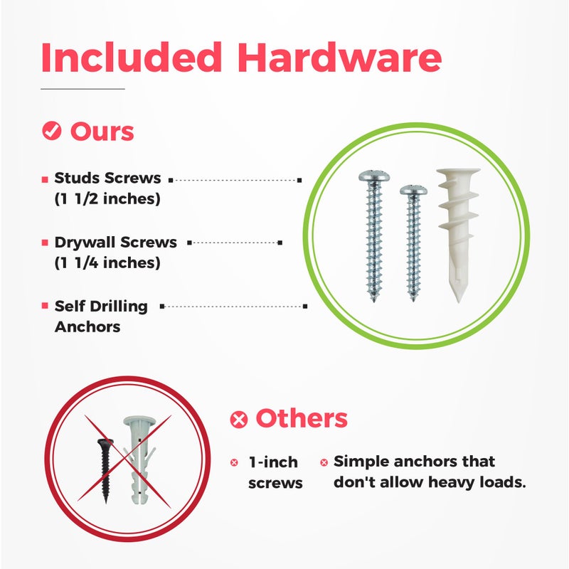 TIDYME Garage Wall Organizer | 48" Heavy-Duty Tool Storage Rack | Adjustable Double-Layer Hooks | 300 lbs Capacity | Carbon Steel Wall Mount Holder for Shovels, Rakes, Ladders & Power Tools - Image 4