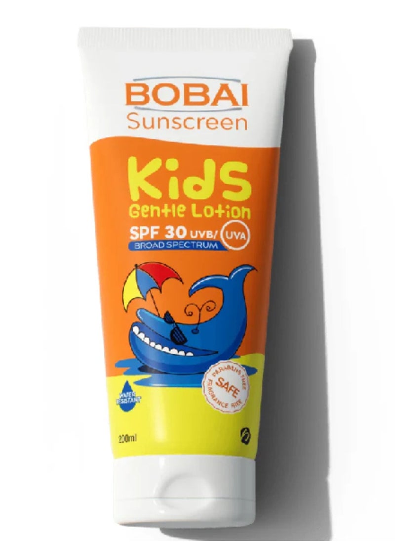 bobai Kids Gentle Sunscreen Lotion SPF 30 – 200 Ml 