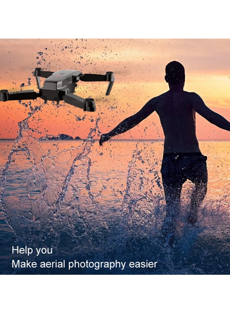 Rabos - E88 Pro Drone 4k With High Definition Camera WiFi Foldable Drone 2.4G 6 Axis RC Altitude Hold - Image 1
