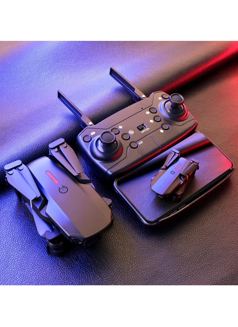 Rabos - E88 Pro Drone 4k With High Definition Camera WiFi Foldable Drone 2.4G 6 Axis RC Altitude Hold - Image 1