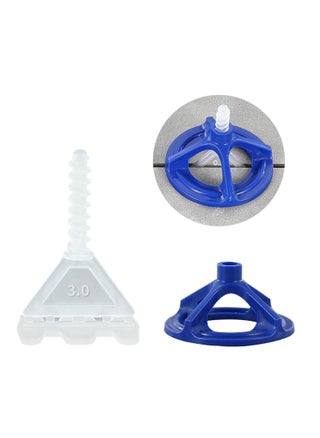 Tile Leveling System Kit with 1/8 Inch Spacers, 50 Reusable Nuts, and 100 Bases, for Seamless Installation of Self-Adhesive Floor and Wall Tiles (150 PCS) - pzsku/ZD5B1E18AE0793AAB8026Z/45/_/1717037694/5d414b20-fa6b-4970-8a90-f8c3496ac354