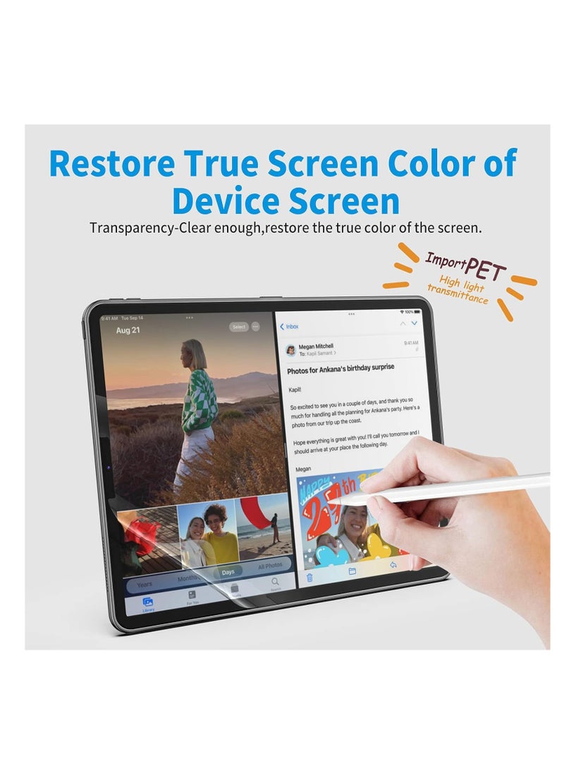 2Packs Paper Screen Protector Compatible with Huawei MatePad Pro 12.2" 2025/2024, Anti-Glare Matte, Anti-Scratch, Write and Draw Like on Paper, Compatible with Pencil for Huawei MatePad Pro 12.2"