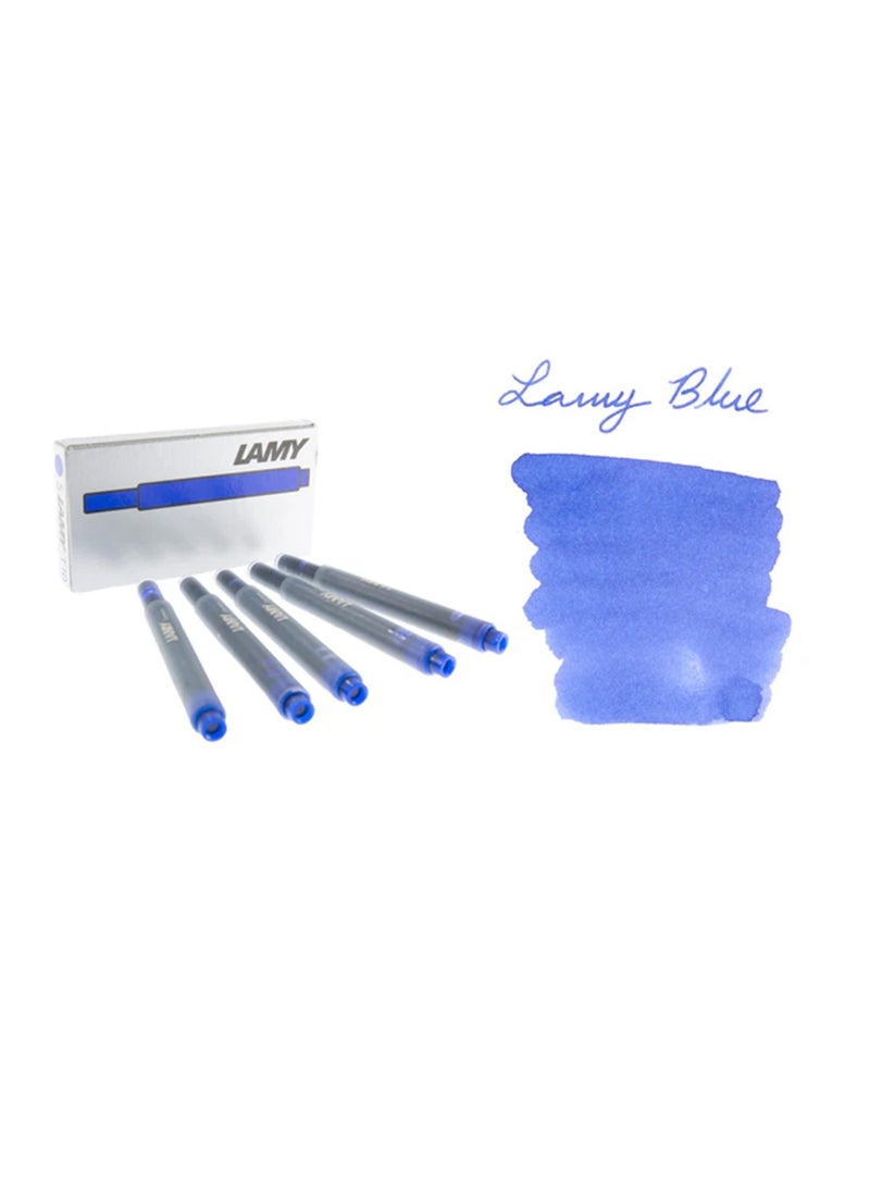 LAMY 5-Piece Fountain Ink Pen Cartridge Blue  - Image 2