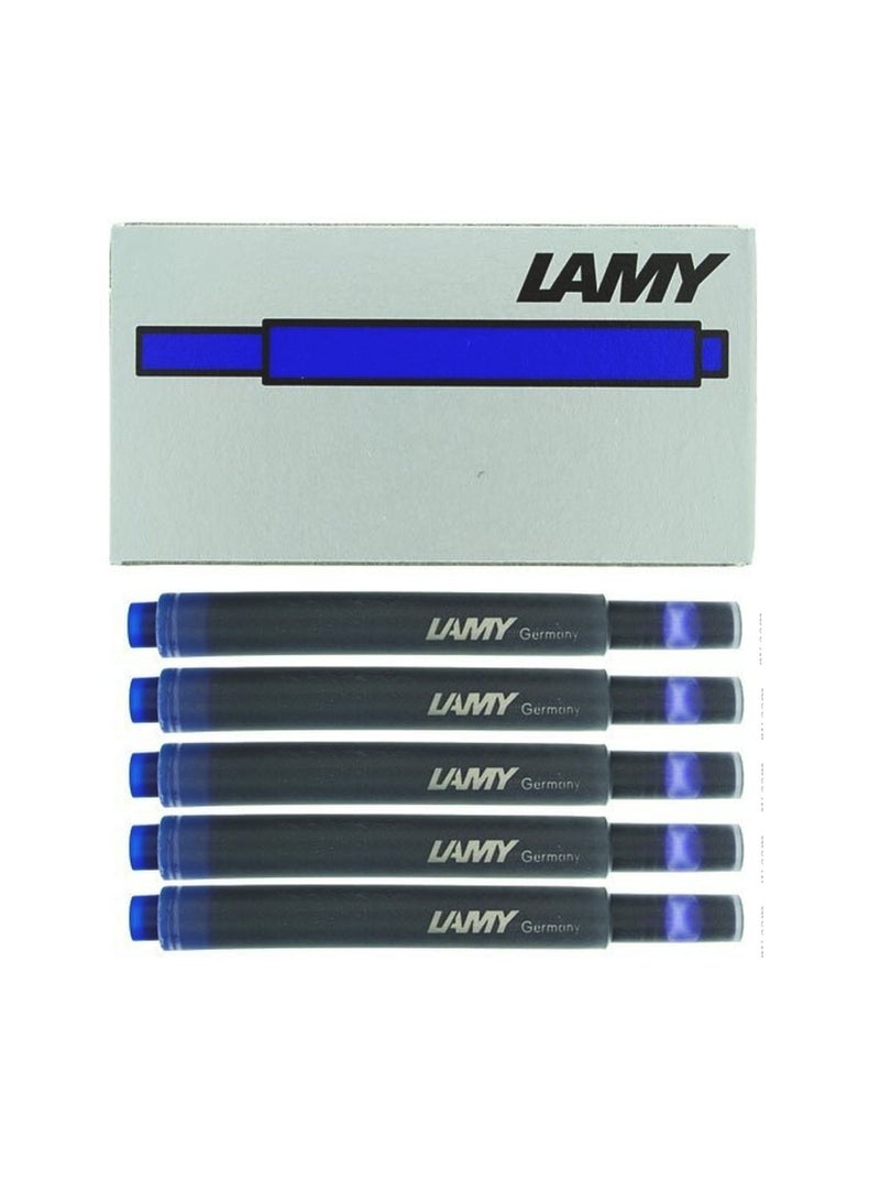 LAMY 5-Piece Fountain Ink Pen Cartridge Blue  - Image 1
