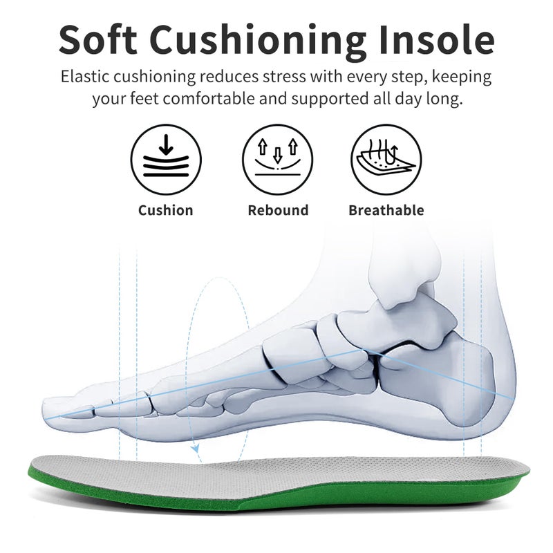 Aomigoct Mens Casual Walking Shoes: Light Gray 7 Breathable Mesh for Commute & Leisure - Cushion & Non-Slip for All-Day Comfort Outdoor - Men 25-55 - Image 5