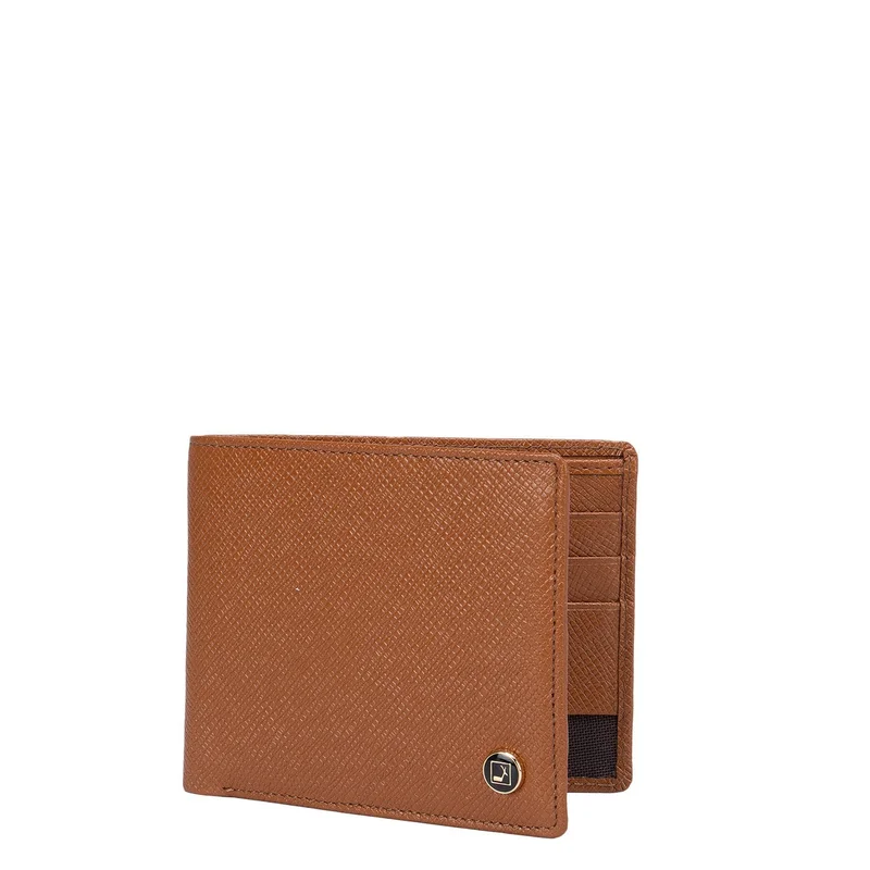 Da Milano  Franzy Leather Mens Wallet - Cognac for Men | Best Price UAE