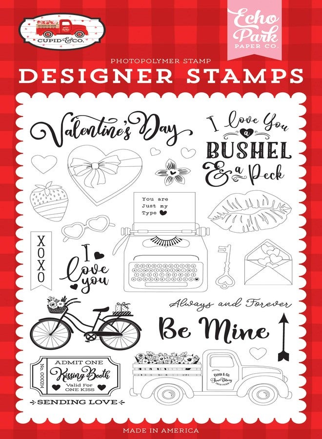 Echo Park Paper Company Be Mine Set Stamp (CUP227040)