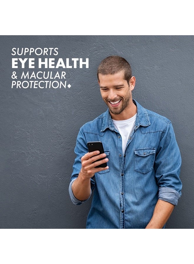 Bluebonnet Nutrition Targeted Choice Eye Care, Supports Eye Health and Macular Protection, Gluten & Dairy Free, Kosher-Certified, Vegan, 45 Servings, Light Grey, Macular & Blue, 90 Count - Image 2