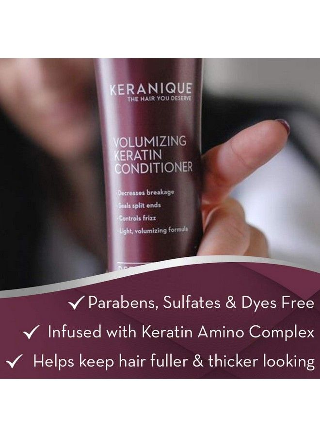 Keranique Replenishing Keratin Conditioner Damage Control 8 Fl Oz - Image 4