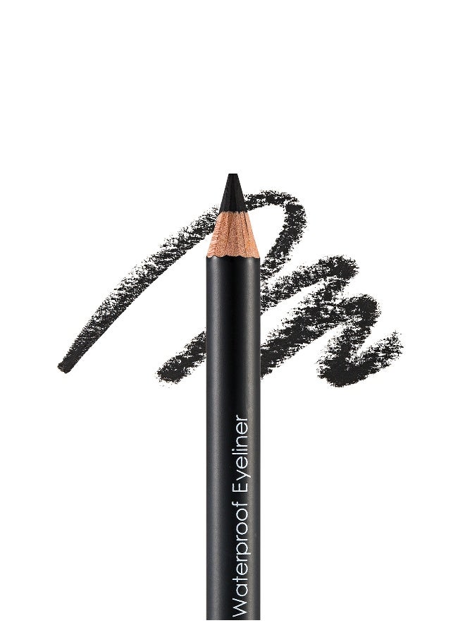 flormar Waterproof Eyeliner Pencil 101 Black Ice - Image 2