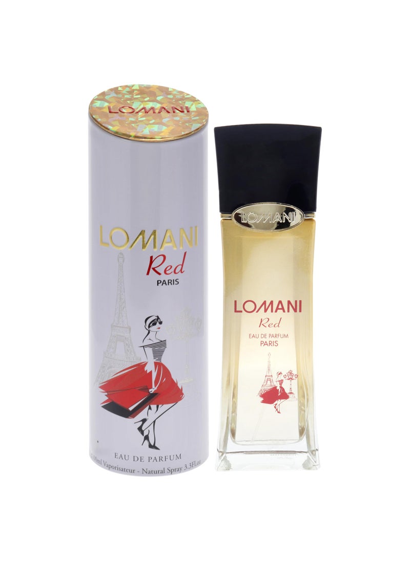 Lomani Lomani Red for Women - 3.3 oz EDP Spray 
