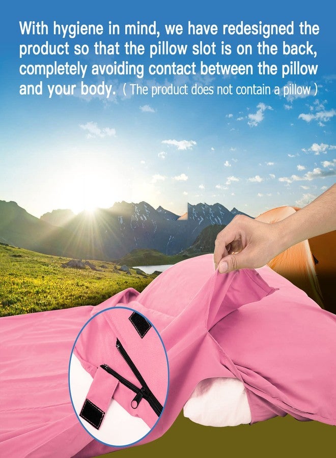 JAICOM Sleeping Bag Liner, Travel Sheets & Adult Sleep Sack, Ultralight and Portable Summer Sleeping Bag - Ideal for Backpacking, Hotels and Hostels, Business Trips, Camping - Image 4