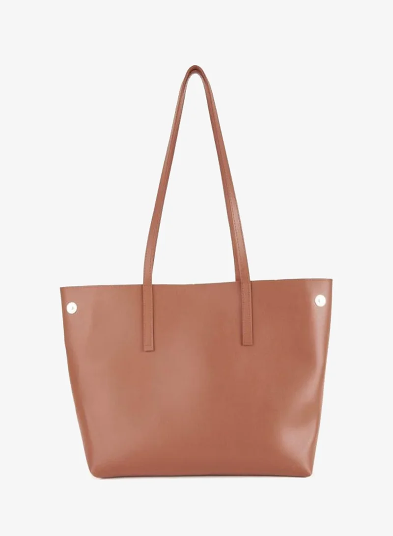 Women's Aster Taba Synthetic Leather Edge Snap Foldable and Closable Hand, Arm and Shoulder Bag.