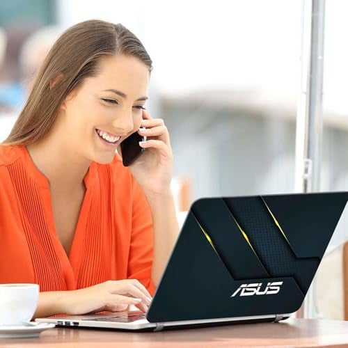 Inkykart Pattern A6 Top+Wrist Pad Vinyl Laptop Skin/Sticker/Cover for 14 Inches Laptops Laminated-Removable-HD Quality Compatible for Asus (13.8x9.6 Inches) - Image 5