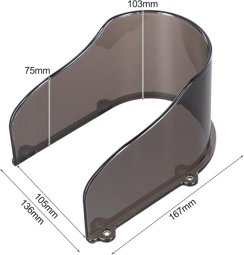 Brown Weatherproof Outdoor Doorbell Cover For Access Control Keypad And Fingerprint Lock - Image 3