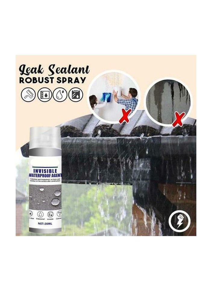 Generic - 1-Bottle 30ML Mighty Sealant Spray,Anti-Leaking Sealant Spray,Leak-Trapping Repair Spray,Waterproof Glue Agent - Image 1