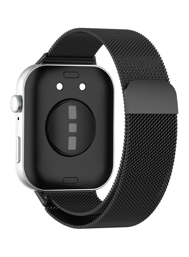 Suitable for Huawei Watch Fit 3/Fit 4/Fit 4 Pro metal Milanese Magnetic Loop Watch Strap - Image 3