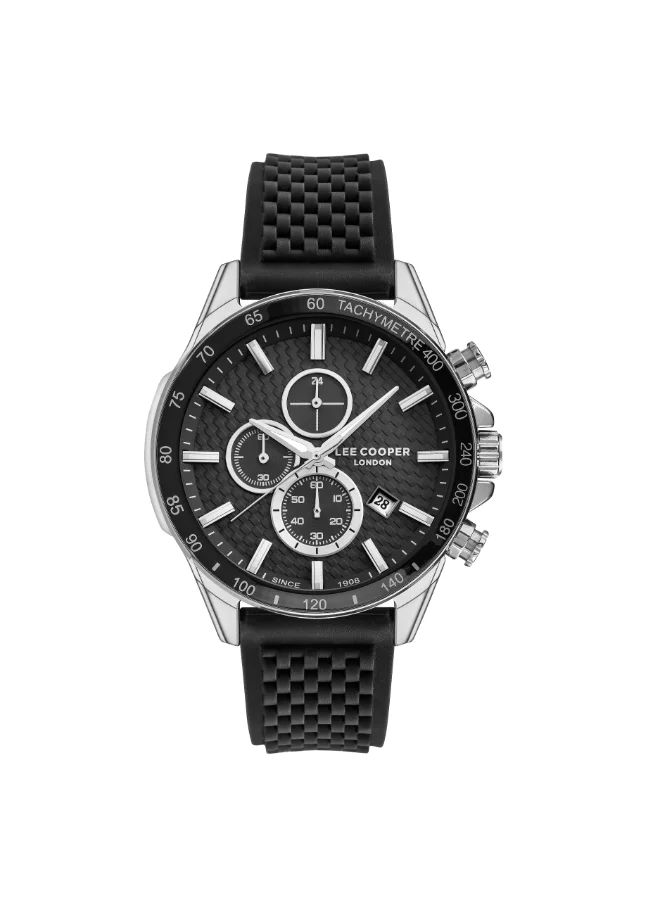 Lee Cooper Men's Silicone Multi Function Watch LC07341.361 - 46 mm