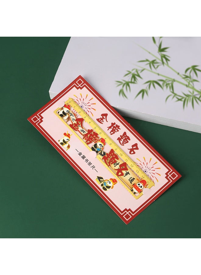 HELPS Creative Metal Inspirational Bookmarks Children's Cartoon Pendants Chinese Style Small Gifts Student Reading Mark Book Page Clips - Image 1