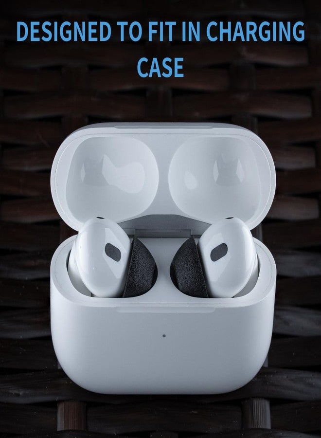 Comply TrueGrip MAX | Premium Memory Foam Replacement Earbud Tips for Apple AirPods Pro 1 & 2 | Long Lasting Comfort, Extreme Durability, Secure Fit, Superior Noise Isolation| Black (Small) (3 Pairs) - Image 4