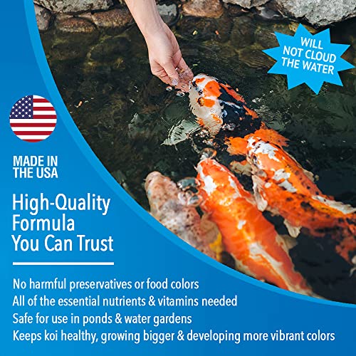 Microbe Lift MICROBE-LIFT MLLVMMD Variety Mix Floating Fish Food Pellets and Sticks for Ponds, Water Gardens, and Fountains, for Live Goldfish and Koi, 2.25 Pounds - Image 4