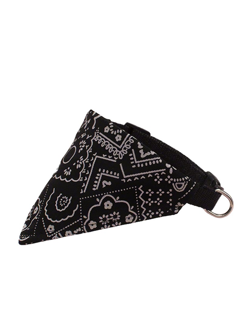 Arab Persian Flower Cat Bandana - Adjustable 20-32cm, Vibrant Durable Fabric, Cultural Style for Saudi Cats