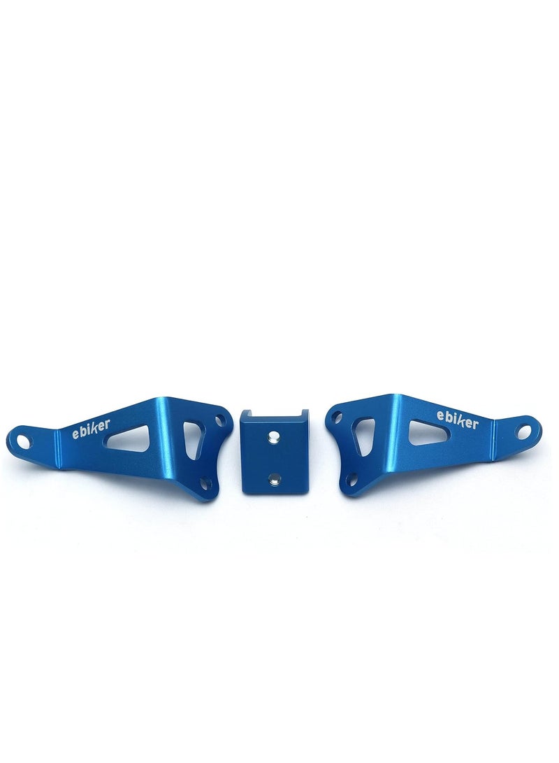 General CNC Machined Engine Bracket for Yamaha Raptor 700 Blue, 1 Piece  - Image 1