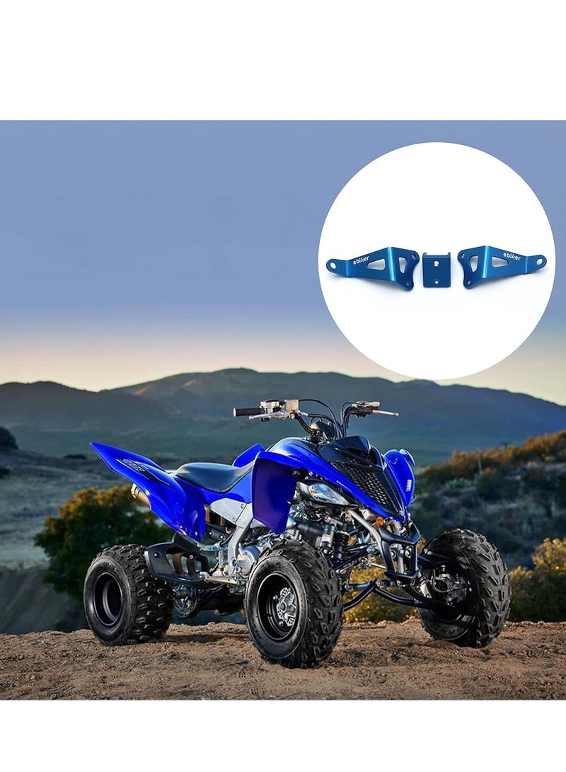 General CNC Machined Engine Bracket for Yamaha Raptor 700 Blue, 1 Piece  - Image 3