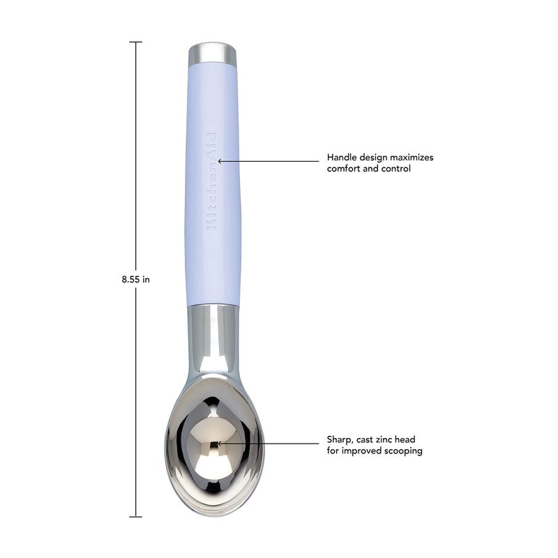 KitchenAid Classic Ice Cream Scoop  8.6 inches  Lavender - Image 3