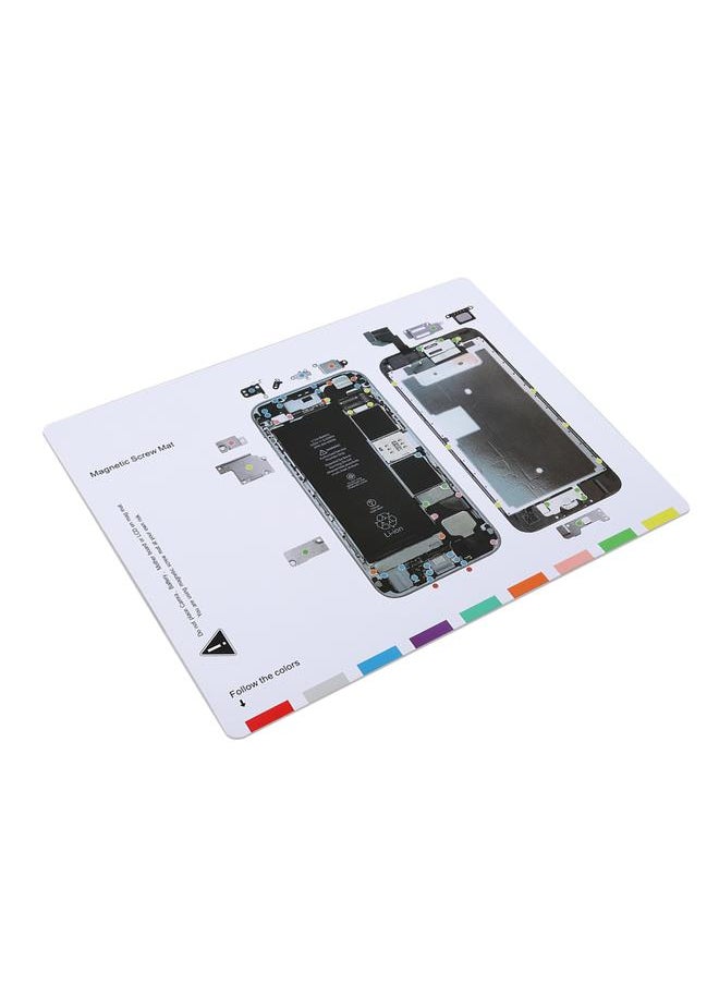 Thoraya Disassemble Screw Memory Magnetic Screw Chart Mat for iPhone 6 S  - Image 2