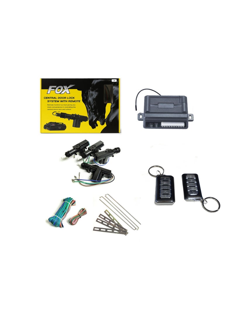 Fox Central Locking provides complete protection for your car with a smart, fast locking system and quick locking mechanism. Y01 - Image 1