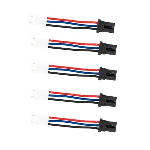 RampCrab Battery Adapter Cable for TRX4M RC CAR 5PCS - Image 1