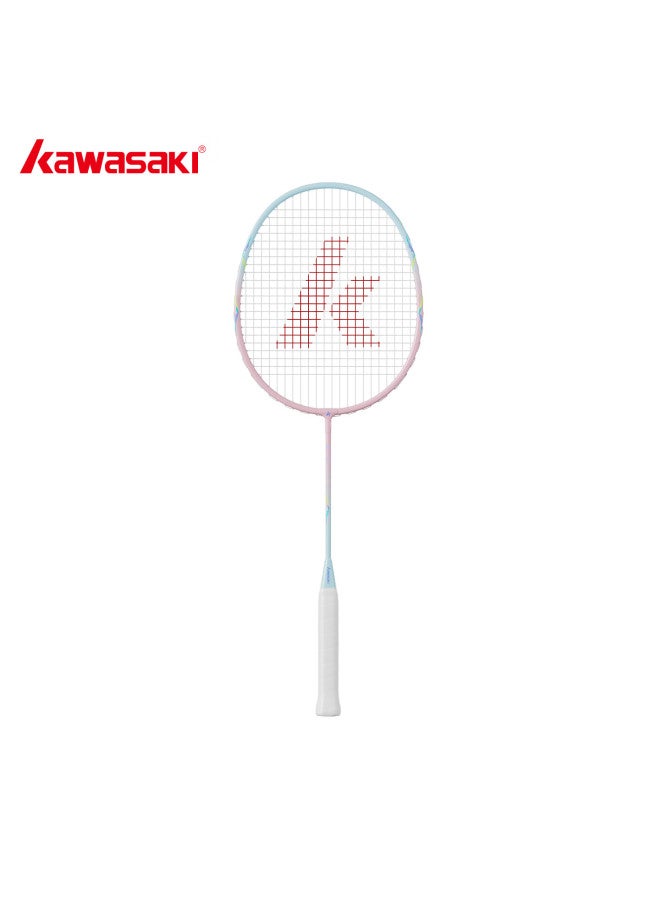 Kawasaki Kids Badminton Racket Sugar Blade Mini Beginner Youth Entertainment Racket Primary School Training Durable Ultra-light Entry-level Racket