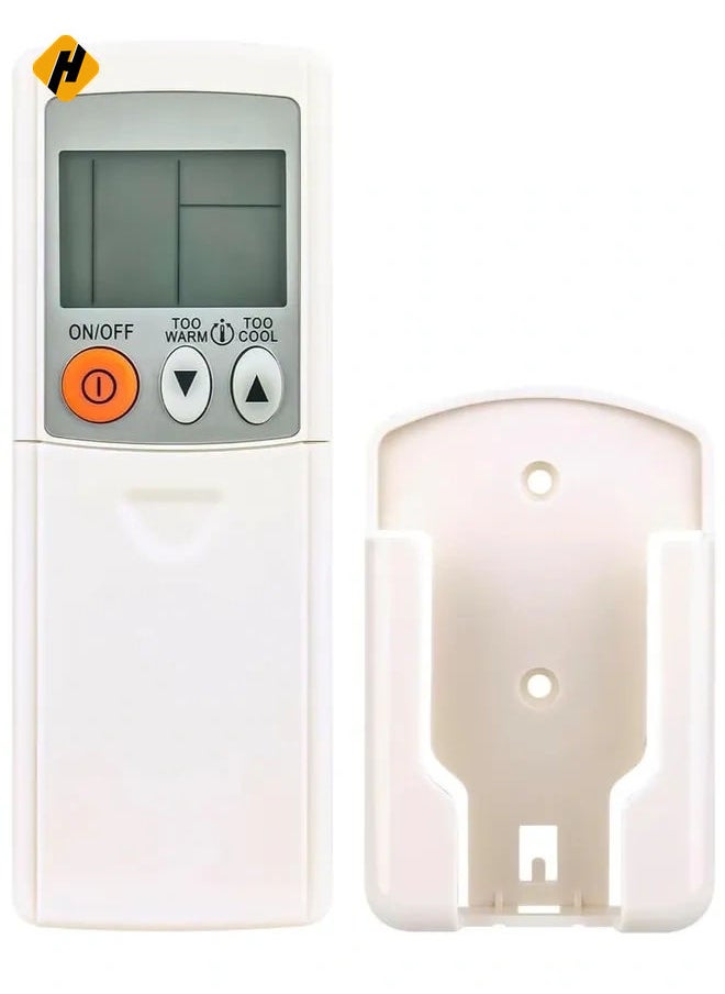 HuHa - Universal Replacement Remote Control Compatible with Mitsubishi Air Conditioner MSZ-GE22VA MSZ-GE25VA KM15E with battery - Image 1