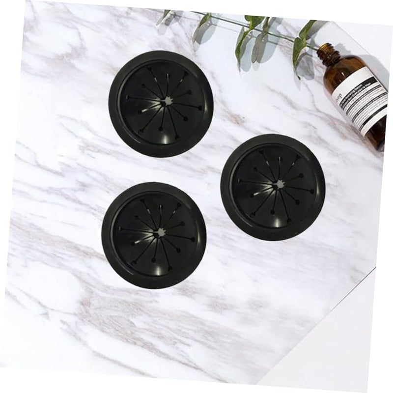 Ciieeo 9pcs Black Seal Ring Waste Processor Grease Splatter Guard 8x8x1 3cm - Image 3