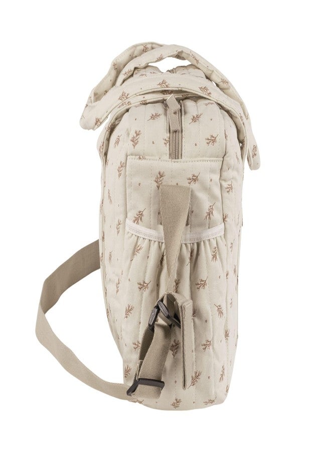Walking Mum Mimosa Diaper Bag for Strollers - Spacious Baby Bag with Changing Pad, Thermal & Waterproof Pockets, Side Bottle Pockets, Shoulder & Hand Straps, Pink - Image 4