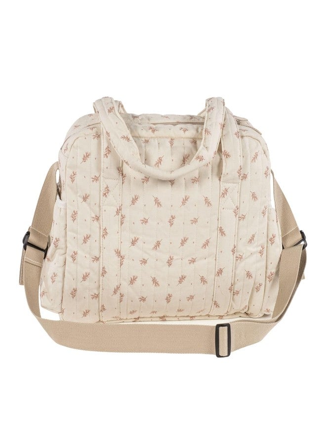 Walking Mum Mimosa Diaper Bag for Strollers - Spacious Baby Bag with Changing Pad, Thermal & Waterproof Pockets, Side Bottle Pockets, Shoulder & Hand Straps, Pink - Image 5