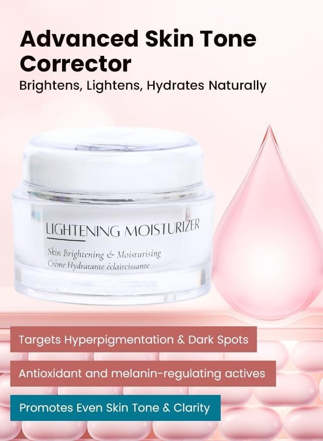 Solimar Paris Lightening Moisturizer Cream - Skin Brightening 50 ml - Image 2