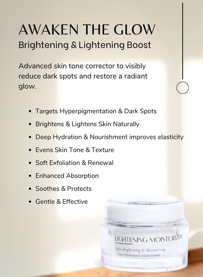 Solimar Paris Lightening Moisturizer Cream - Skin Brightening 50 ml - Image 3
