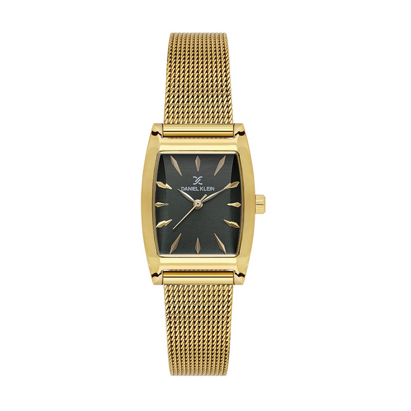 DANIEL KLEIN Premium Gold Mesh Band Watch for Women DK.1.14119-3 - Image 1