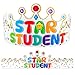 D4DREAM Star Student Paper Crowns 24pcs Adjustable Star of The Week Paper Hats for Kids Student of the Week or Month Crowns for Kindergarten Classroom Teachers Rewards Back to School Supplies - Image 3