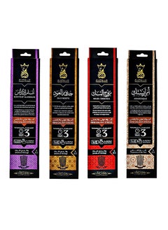 Ansaam Incenses Ansam Incense Set of 4 Mini Galaxy Packs (Musk Spirit, Arabesque, Oud Roots, Andalusian Ansam) 