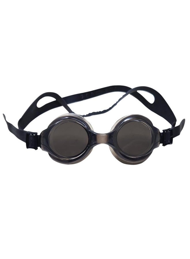 Sidak Swimming Goggles for Men & Women | Adjustable Strap | Anti Fog Goggles for Swimming Men Swimming Goggles for Women| Air Tight Swim Goggles UV Protection for Kids & Adults (BLACK) - Image 2