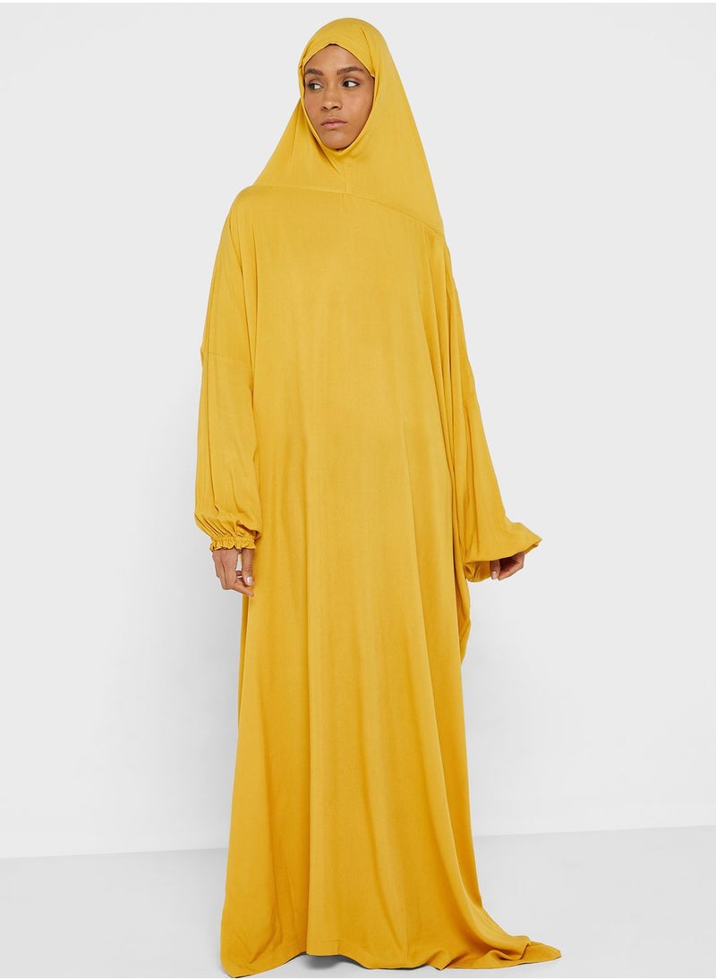 hayas closet - Shirred Sleeve Prayer Dress - Image 1